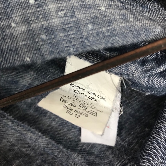 J CREW CHAMBRAY POLKA DOT PERFECT SHIRT - Picture 3 of 6